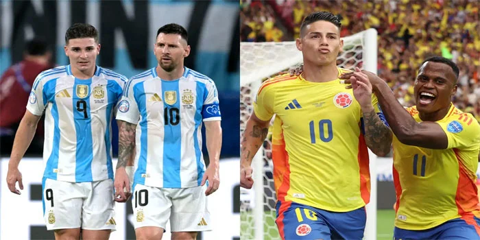 Colombia Vs Argentina Piala Copa America 2024