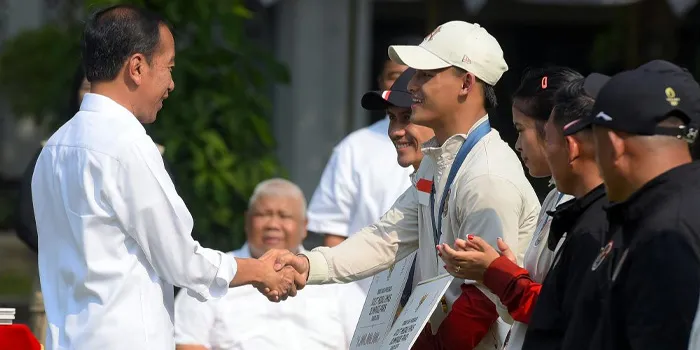 Presiden Sampaikan Terima Kasih & Penghargaan kepada Atlet Olimpiade