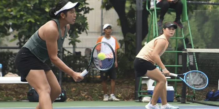 David Agung Susanto dan Beatrice Gumulya Unggul di Babak Penyisihan Tenis Ganda Campuran PON XXI