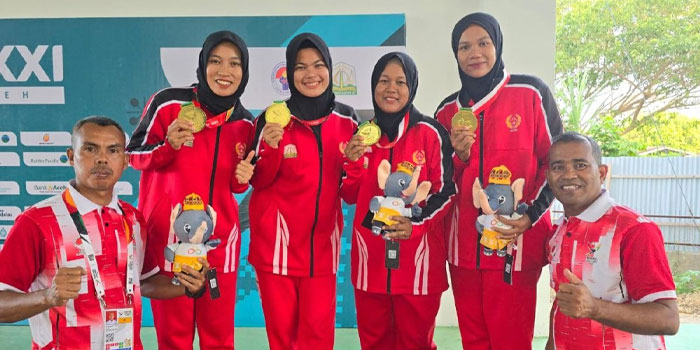 PON XXI Aceh-Sumut 2024 - Aceh Raih Gelar Juara Umum Cabang Petanque