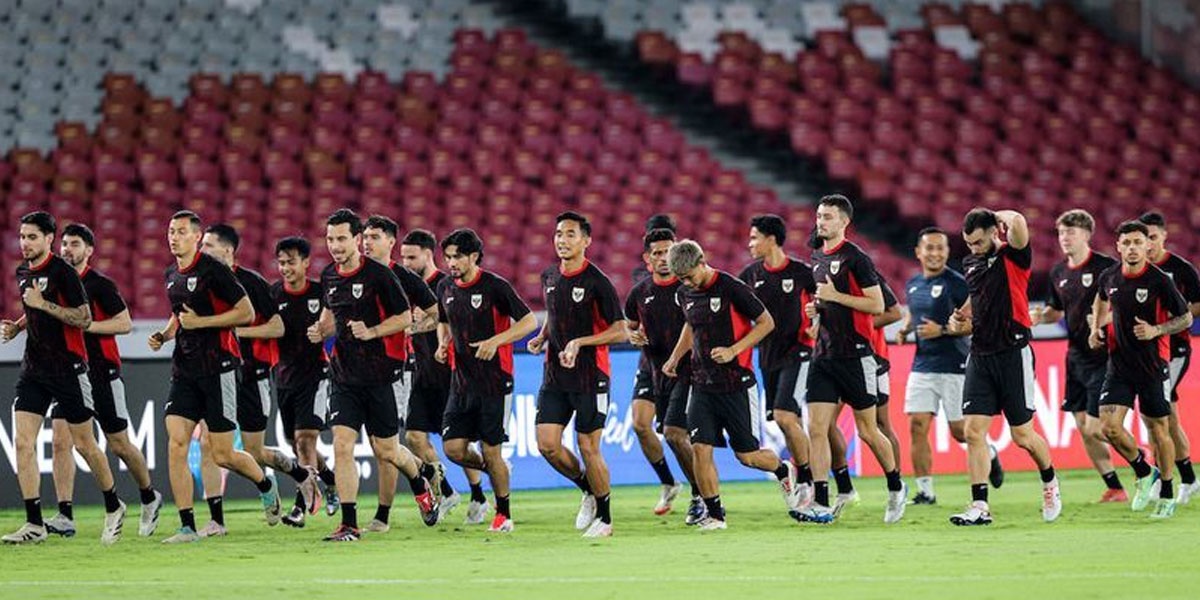 Ada yang Beda dari Beberapa Penampilan Penggawa Timnas di Bali